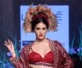 Ooh la la! Amyra Dastur looks glamorous in red