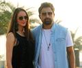 Rannvijay Singh and wife attend Lakme Fashion Week