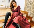 StyleDiaries: Mouni Roy looks fun 'n' flirty in red