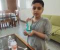 SEE: 10 year old makes sanitiser at home