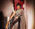 Mandira's Cheerful Sari Looks