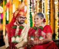 Bride Embraces Grey Hair At Wedding