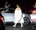 A drive-in fashion show in Paris