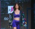 What is Shweta Bachchan doing on the ramp?