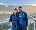 Sanjana-Jasprit's Twinning Moment