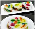Recipe: Rainbow-Coloured Jello Cake
