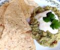 Recipe: Guacamole Topped With Sour Cream