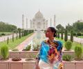 When A Supermodel Romances The Taj