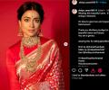 How Shriya, Sobhita celebrated National Handloom Day