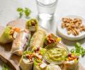 Recipe: Crispy Rice Paper Paneer Roll