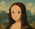 When Mona Lisa Goes Ghibli