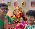 The Home With Two Ganpati Bappas