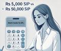 Rs 5k Or Rs 50k SIP: Which Will Make You More Money?