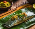 Shobha's Baked Fish In Green Masala