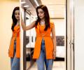 Jasmin, Raashi Look Awesome In Orange