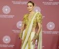Cannes: Urvashi Rautela Recreated Gigi Hadid's Sari Look