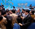 First Look: Ratan Tata mobbed by media
