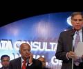 Ratan Tata attends TCS AGM