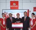 Kingfisher starts Mumbai-Hong Kong flights