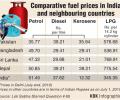 What petrol costs in India, Pak, Sri Lanka