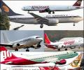 How many planes do India's airlines own?