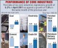Core sector growth slows to 5.2% in April