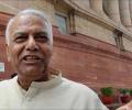 BJP's Yashwant Sinha leaves jail after 2 weeks