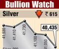 Gold, silver fall on less offtake, global cues