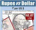 Rupee gains for second day; bond inflows aid