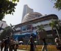 Sensex ends in green; GDP data awaited