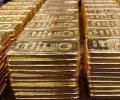Gold prices fall on subdued demand, global cues