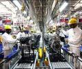 Industrial output growth picks up in Sep to 2.5%