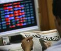 Sensex ends 214 points higher amid volatility; IT, FMCG gain