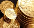 Gold weakens on sluggish demand; silver strengthens
