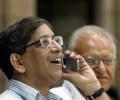 Volatile markets end flat; Sensex gains 25% in FY15