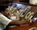 Sensex tanks 1,176 points, Nifty falls below 23,500