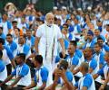 CEOs adopt yoga as stress buster