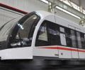 China's first Maglev train hits the track