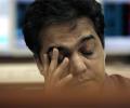 Sensex hits one-month low, ends below 31,000