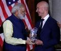 Modi clinches deal with Bezos, Amazon will keep investing in India