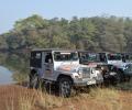 Off-roading with Mahindra Thar