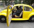 Vintage Beetle gets new life as electric car