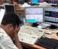 Sensex ends down 251 points; IT, bank stocks top drags