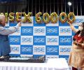 Balloons, Cake Celebrate Sensex 60,000