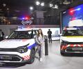 KIA Police Car At Auto Expo 2023