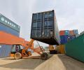 Exports fall 2.17% in May; trade deficit narrows