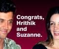 Congratulate Hrithik & Suzanne