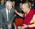 Richard Gere meets the Dalai Lama in Bihar