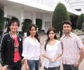 Spotted: Riya, Raima and Chang in Colombo