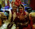 Photo: Say hello to Mr and Mrs Riteish Deshmukh!